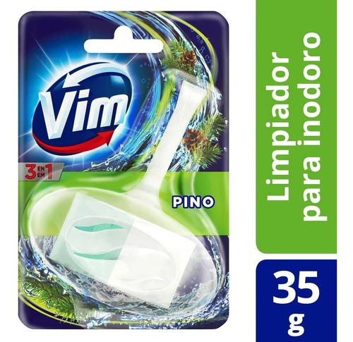 Canasta Limpiador Inodoros Vim Pino X35 Gr 3en1