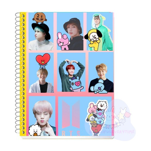 Cuaderno Profesional Bts 100 Hojas Holografico M-0301