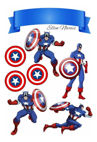 Topper Del Capitan America