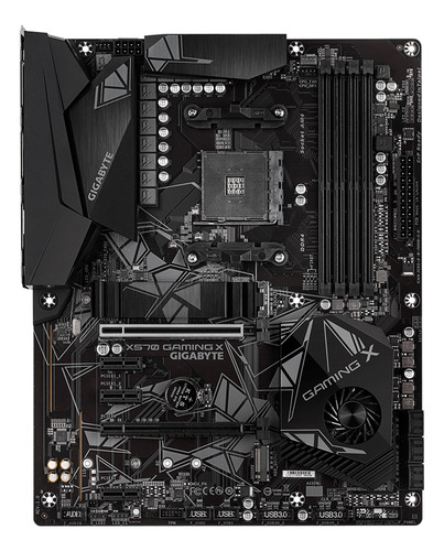 Placa Gigabyte X570 Gaming X Am4 X570 Ddr4 Sata Usb