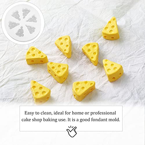 Mini Moldes Jojofuny Para Queso D, 2 Unidades, Silicona Con