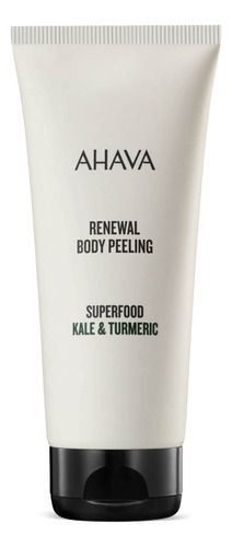 Ahava Superfood Kale & Turmeric Smoothing Body Scrub Anti-ag