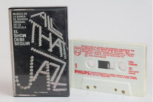 Cassette El Show Debe Seguir All That Jazz 1979 Ralph Burns