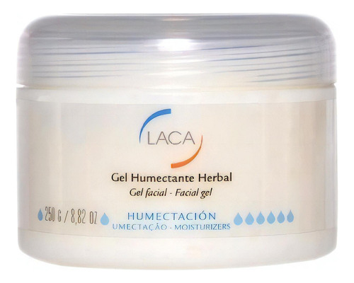 Gel Humectante Herbal Laca Pieles Delicadas para piel grasa mixta de 250mL