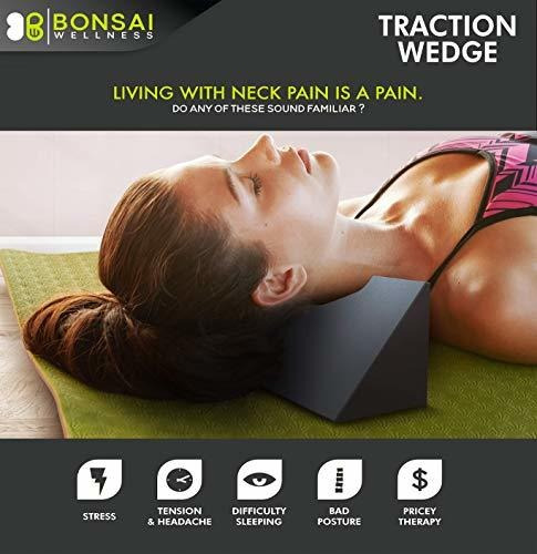 Cuña De Tracción Cervical - Almohada Quiropráctica Para E