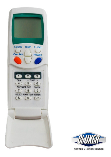 Control Remoto Univ. Para Minisplit Aire Acond. Whirlpool