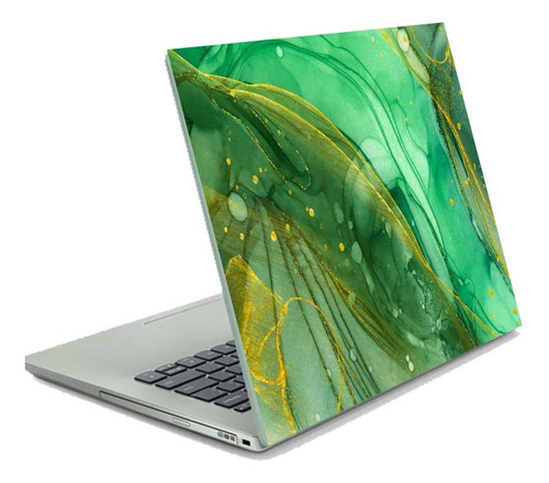 Sricker Para Lap Top Marmol Verde