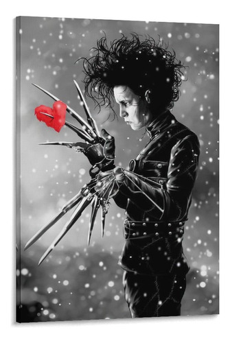 Edward Scissorhands Movie Classic Fantasy Canvas Art Poster