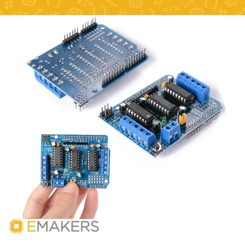 Placa De Expansion Shield Driver L293d P/arduino Emakers
