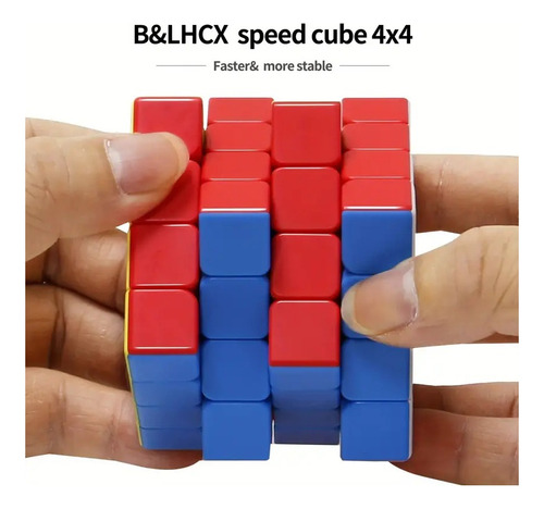 Cubo Mágico Rubik 4x4 Colores Rompecabezas De Coincidencia