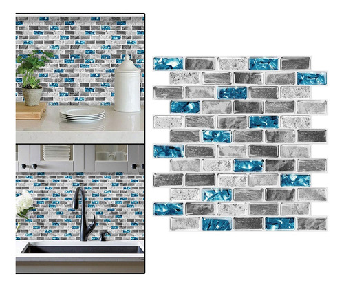 Textura De Mármol Autoadhesiva Azulejos Pegatinas Para