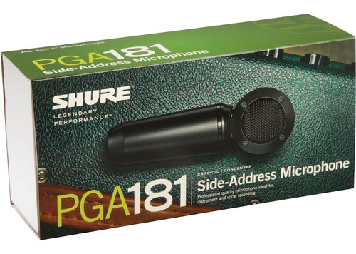 Microfono Shure Pga181 Condenser  Garantia Oficial