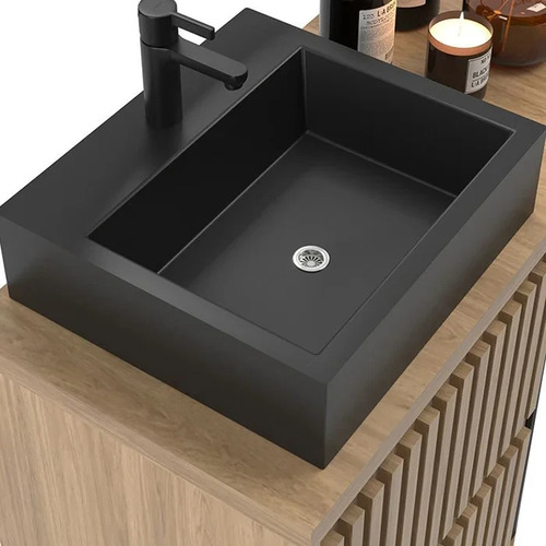 Conjunto Balcão De Banheiro 60cm 650 Itapuã/portoro - Cewal