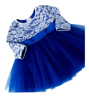 Vestido Azul Rey Nina Vestidos Ninas | MercadoLibre 📦