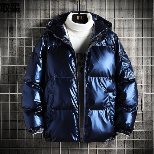 Chaqueta Acolchada De Algodón Con Capucha De Invierno Para H