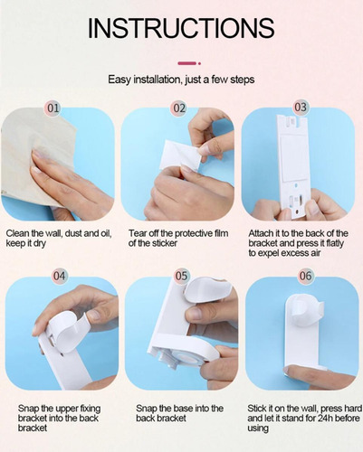 / /soporte Eléctrico Para Cepillos De Dientes, 2 Piezas, An