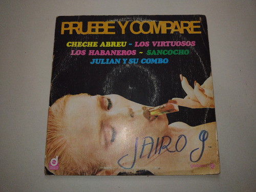 Lp Vinilo Julian Cheche Sancocho Salsa 