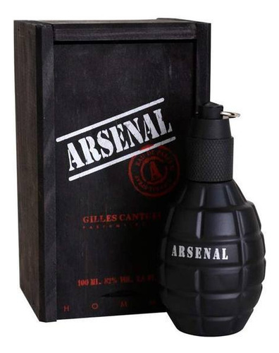 Arsenal Black Gilles Cantuel - Eau De Toilette 100ml Hombre