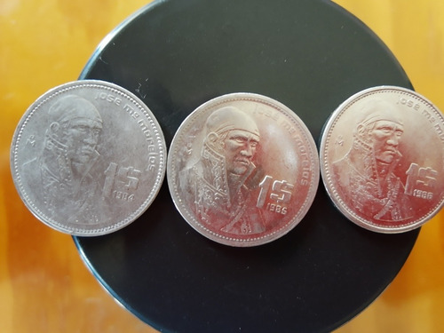 Imagen 1 de 2 de Monedas Conmemorativas Jose Ma Morelos 1984, 1985, 1986