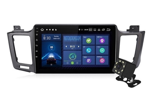 Estéreo Android 10 For Toyota Rav4 4 Xa40 5 Xa50 2012-2018