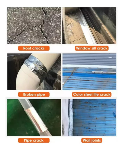 W Para Para Cinta De Sellado De Reparación De Pegamento /