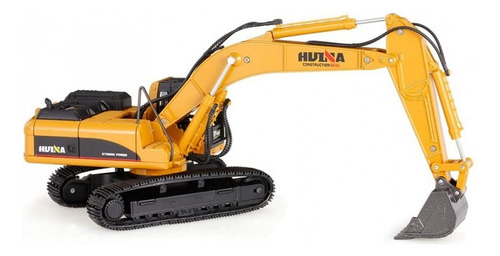 Huina 1710 Excavadora Hidráulica De Metal A Escala 1:50