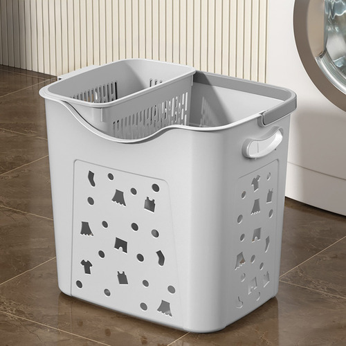 Cesta De Plástico Para Ropa Sucia, Baño, Dormitorio