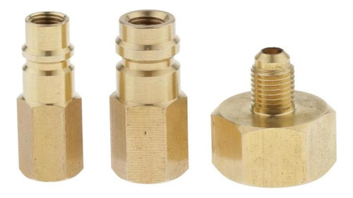 R-134a 1/4 Kit De Conector De Conector De Calidad Para Aire
