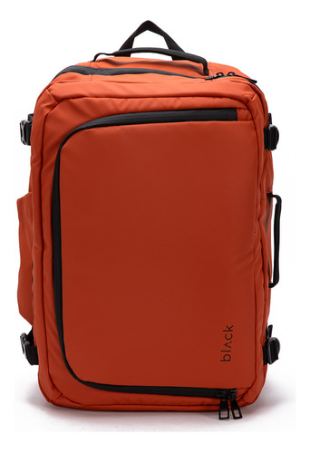 Mochila Manson Travel Tangerine Black Bubba