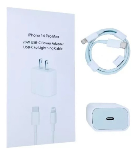 Cargador Para iPhone 11 12 13 14 Pro Max iPad Original 20w C