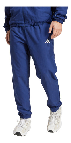 Pantalón Adidas Casual Essential Small Hombre Azul Jm1776