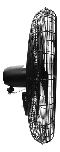 Ventilador de pared Vento V-WF30 con 2 palas de Metal color negro mate estructura color negro, 76.2cm de diámetro 127V