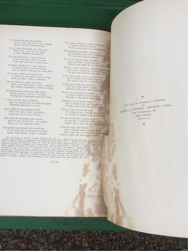 Livro A Divina Comédia De 1958, Dante Alighieri (Recondicionado)