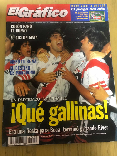 El Gráfico 4042. Boca-river-ferro-colón. 25/03/1997