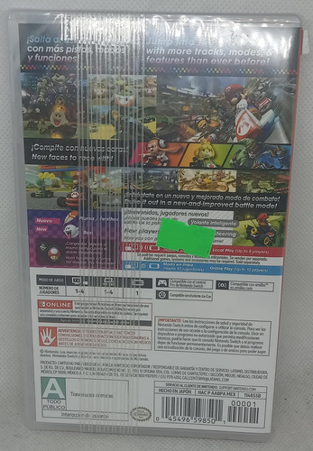 Mario Kart 8 Deluxe Switch Sellado
