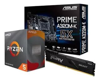 Combo Actualizacion Pc Msi A320m/amd Ryzen 5 4600g/8gb