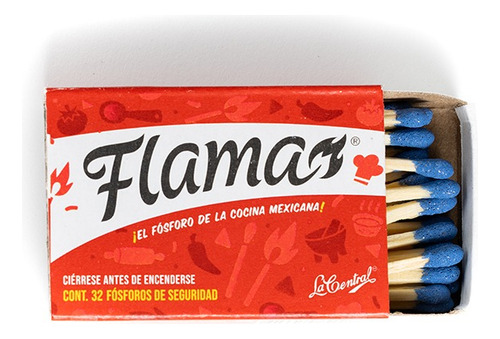 Flama Fósforos Paquete De 10 Cajetillas De 32 Pzs C/una