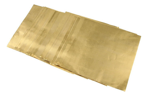 1 Envoltorio De Lámina De Chocolate Dorado