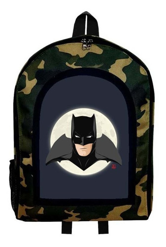 Mochila Camuflada Batman Nueva Colección Modelo 17