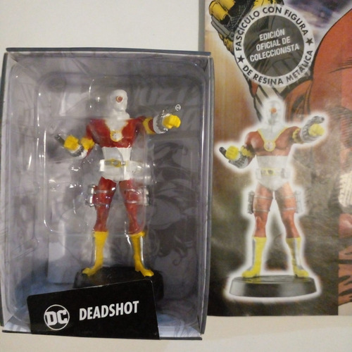 Revista + Figura Coleccionable Dc Comics. Deadshot.