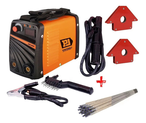 Soldadora Inverter Lusqtoff Iron 250 +escuadras + Electrodos