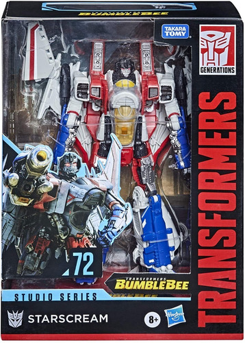 Starscream Transformers Studio Series Clase Voyager N72