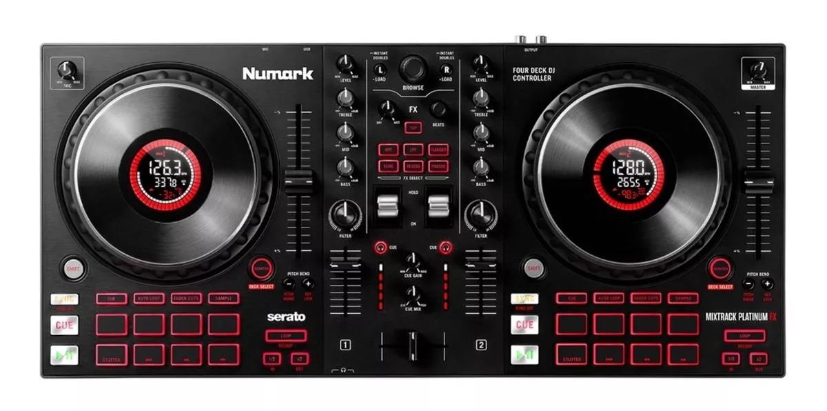 Terceira imagem para pesquisa de numark mixtrack pro controladora