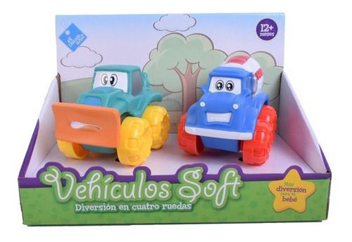 Vehículos Soft Infantiles El Duende Azul 7518