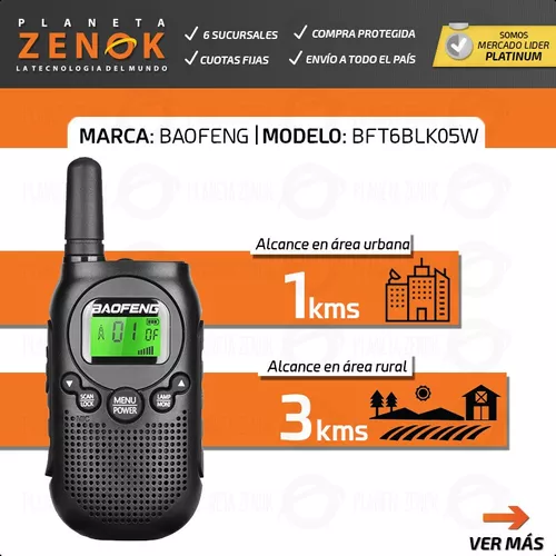 Talkie Walkie Baofeng BFT6 05w Mini Talkie Walkie Enfants Radio Comunicador  Radio Portable Amador Hf Émetteur Récepteur Radio 2 Voies T6 Woki Toki  Radio X0802 Du 17,99 €