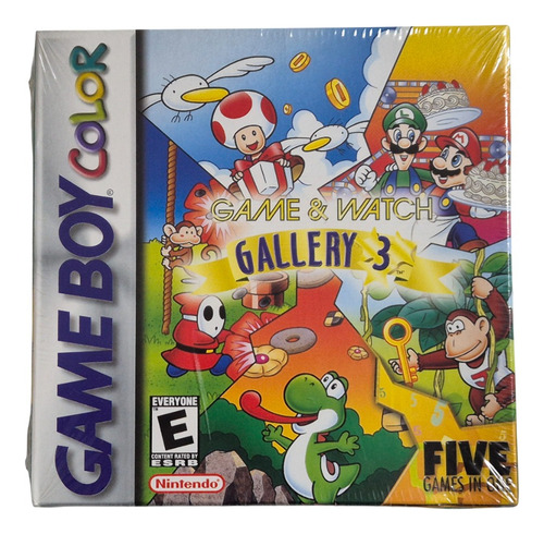 Game And Watch Gallery 3 Nintendo Game Boy Color Sellado