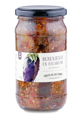 Berenjenas En Escabeche Cristo De Los Cerros 310 G