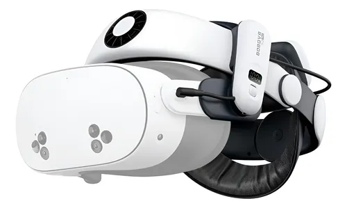 Bobovr S3 Pro Super Cinta 10000mah Bateria Para Quest 3/3s Branco