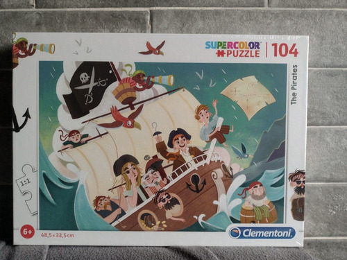 Rompecabezas Piratas 104 Pz Clementoni