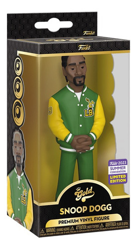 Funko Gold Snoop Dogg Sdcc 2023 Convention Hip Hop Tracksuit